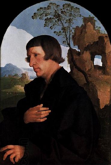Jan van Scorel Portrait of a Man oil painting picture
